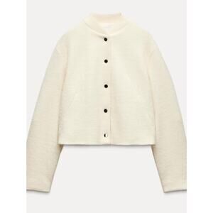 Nwt-Zara-SHORT BOMBER JACKET-XS